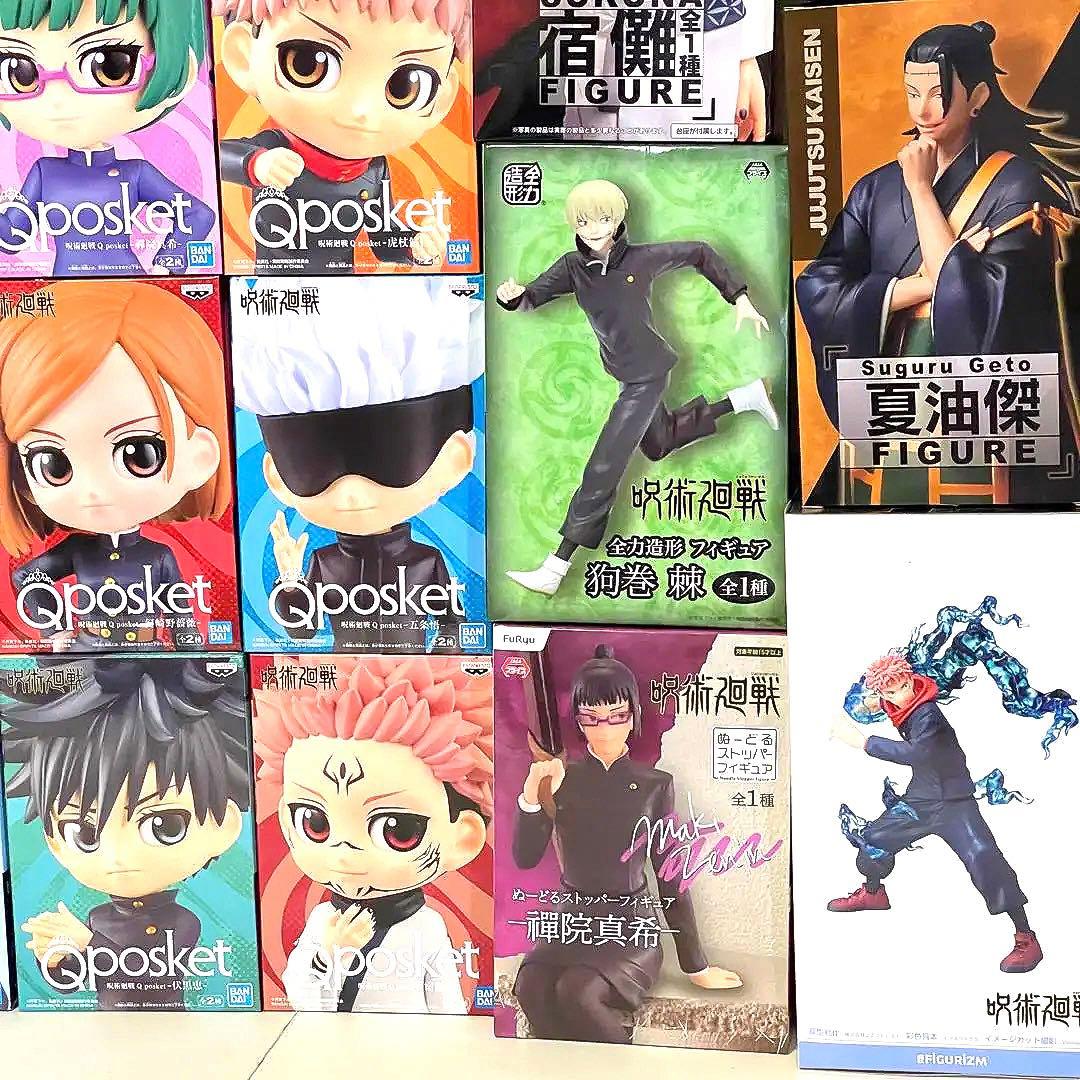 jujutsukaisen 呪術廻戦 フィギュア 五条悟 釘崎野薔薇 伏黒恵