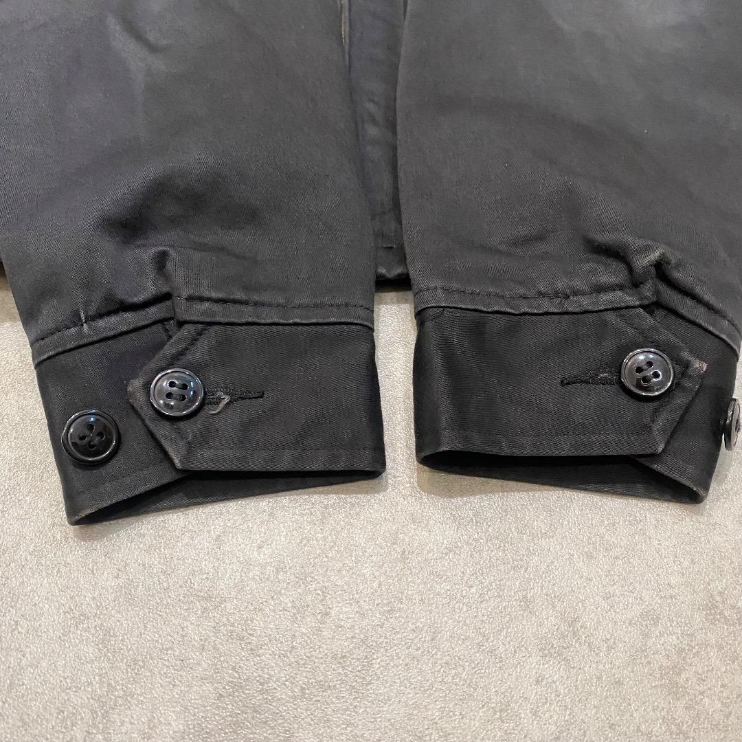 eyedy M ルード系 英字 マリア像 刺繍 ブラック ワークジャケット