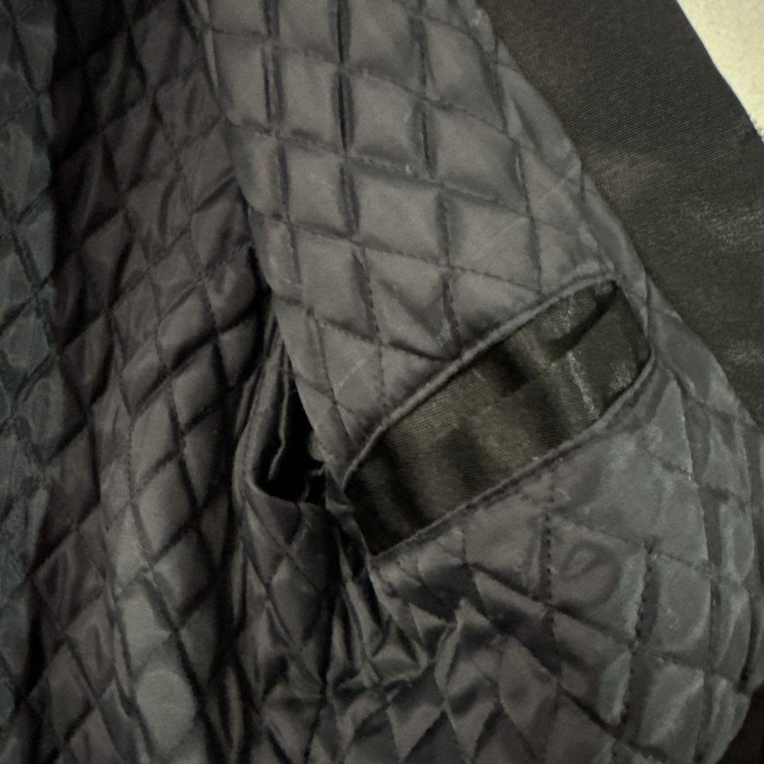 Schott シングルライダースジャケット サイズS ナイロンジャケット　黒