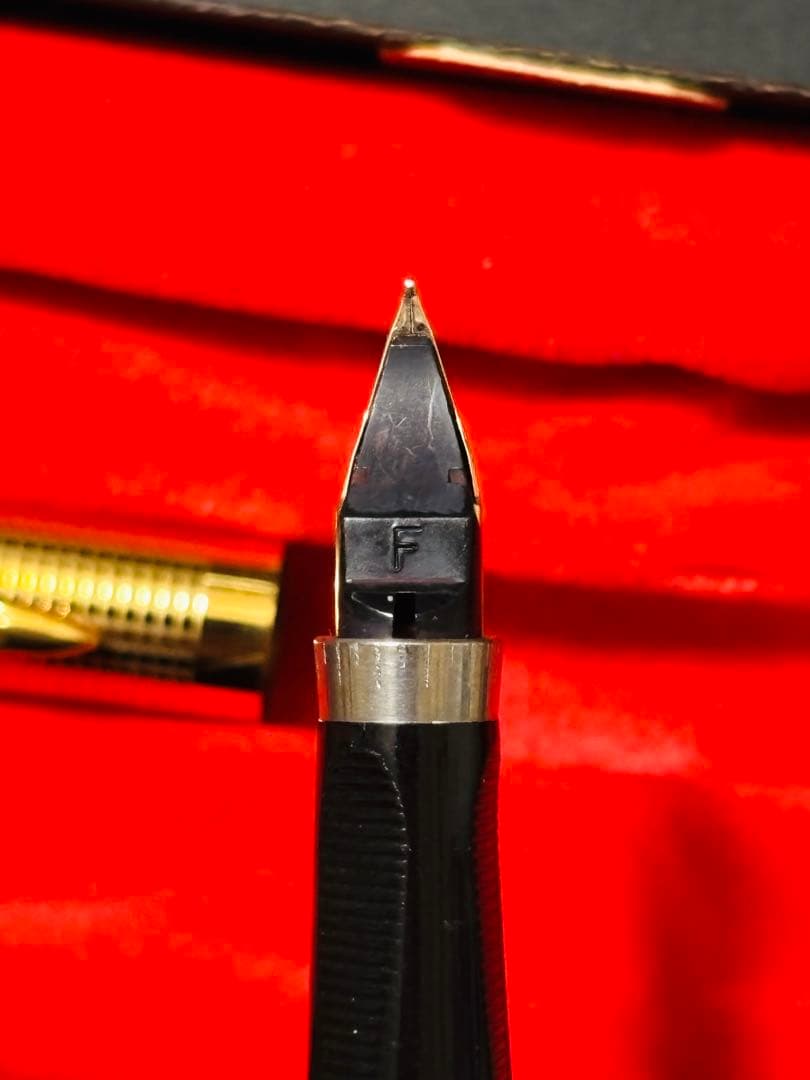 Parker 75 14KGF ペン先F 万年筆