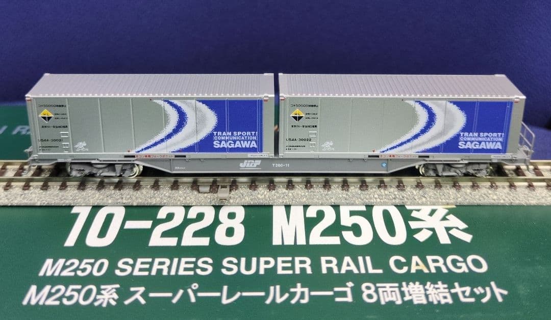 鉄道模型 M250 系 スーパーレールカーゴ 増結 8両セット