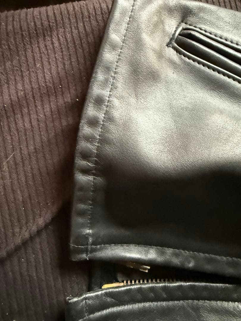 SCHOTT シングルライダース　トラッカージャケット　38