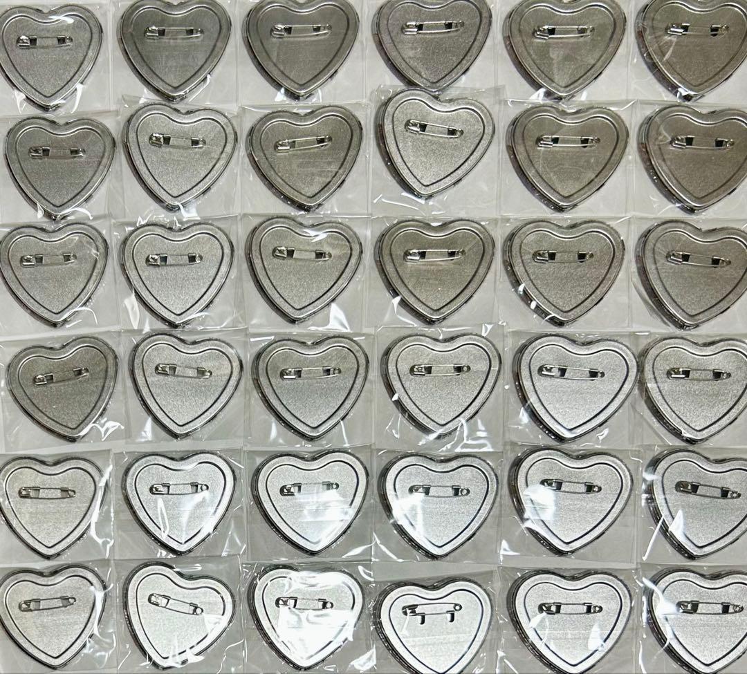 東京エイリアンズ　ハート缶バッジ 憂炎　まとめ売り　36個　東エリ