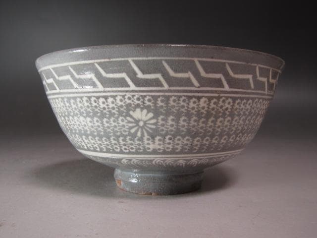 ☆　清水比呂志　三嶋茶碗　清水公照極めがございます☆y547