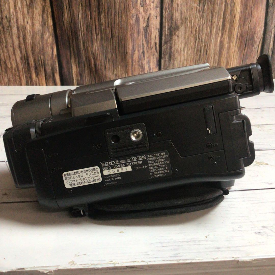 SONY ソニー 8mm ビデオカメラ CCD-TRV80