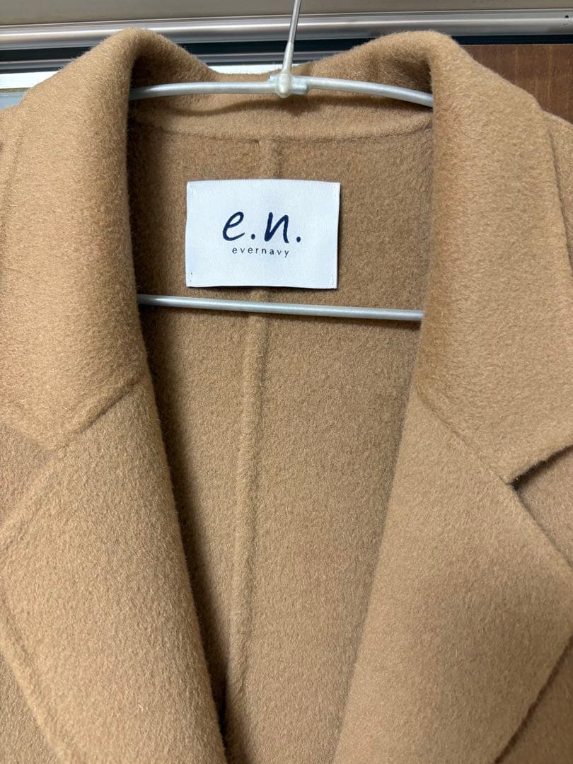 evernavy リバーロングコクーンコート Mサイズ