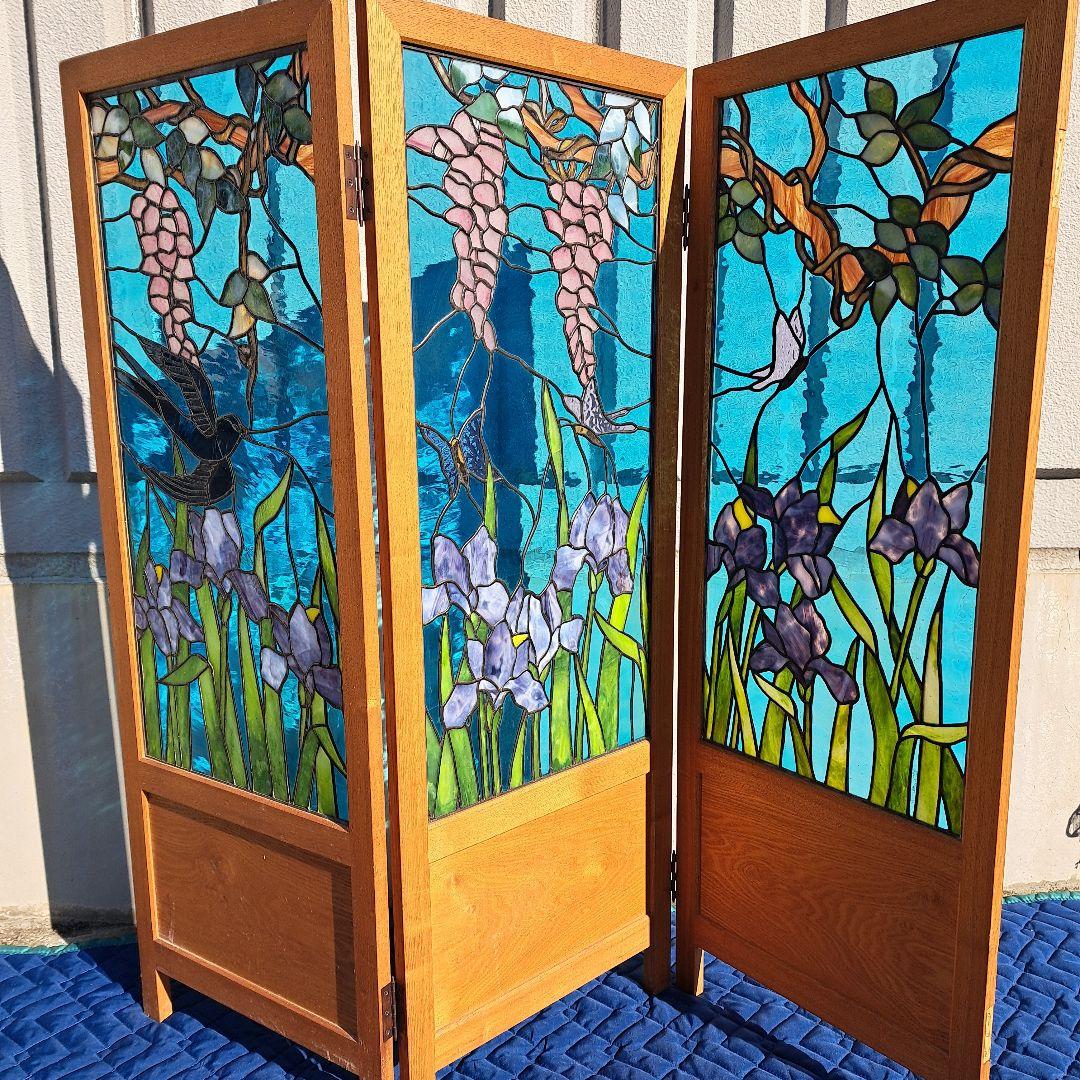 ♡ステンドグラス衝立３連♡