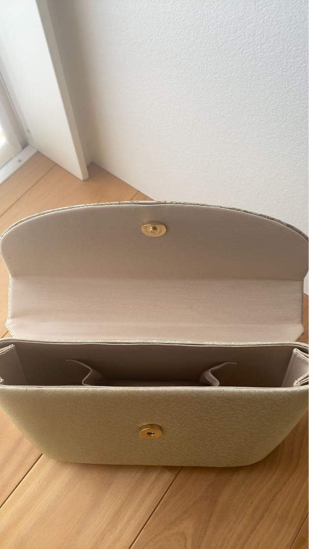 紗織 美品 草履バッグセット パールトーン 入学式 結婚式 成人式