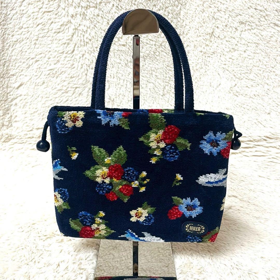 【未使用】フェイラー ANA コラボ 手つき巾着 バッグ ミュルミュール レア