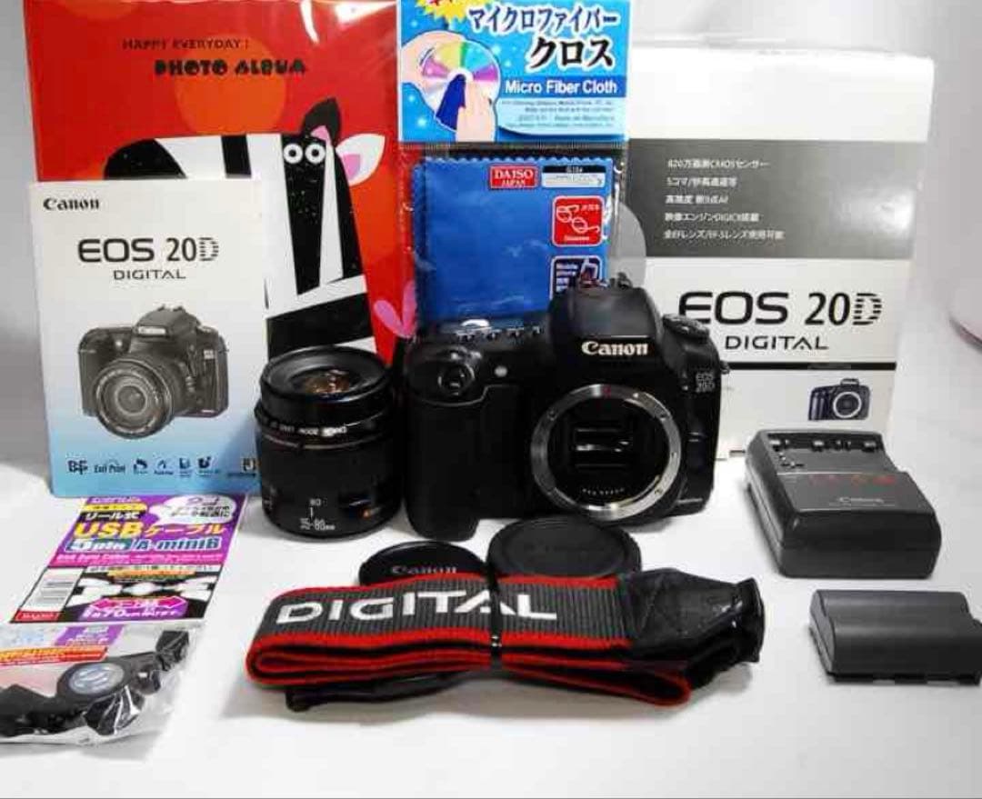 ★スマホ転送OK★本格機!!☆ キャノン EOS 20D