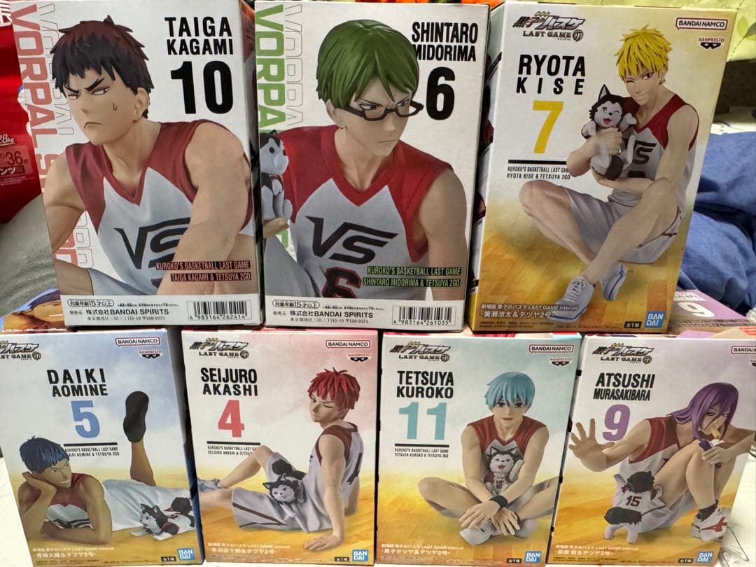 黒子のバスケ フィギュアまとめ売り