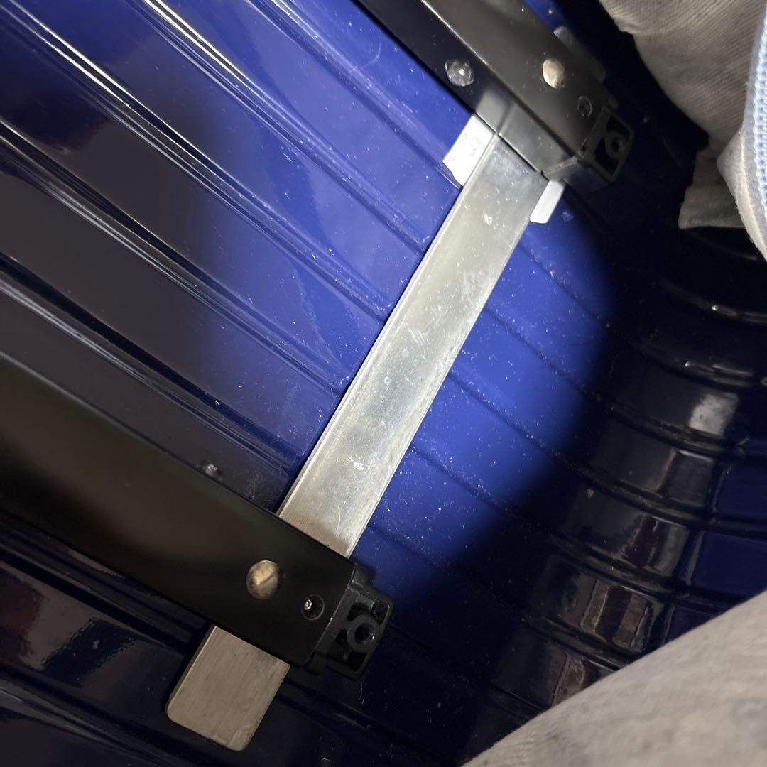 女性に！レアカラー廃盤品【ネイビー】RIMOWAリモワサルサ　機内持込可　補強済
