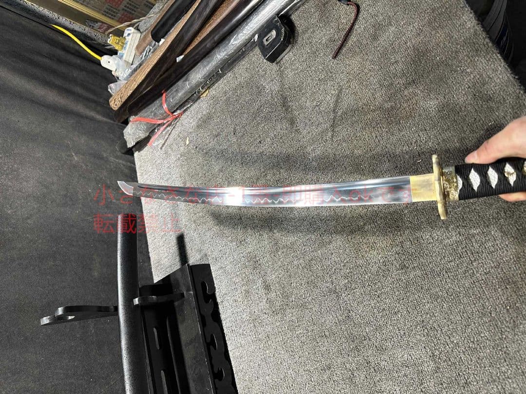20インチ中タイプT10焼刃武士打刀波 古兵器 武具 刀装具 日本刀模造刀居合刀