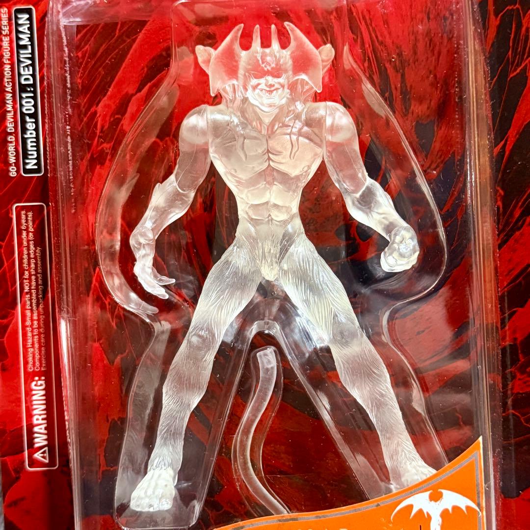 デビルマンARK 限定BOX クリアフィギュア未開封 DVD付 シリアルNo有り