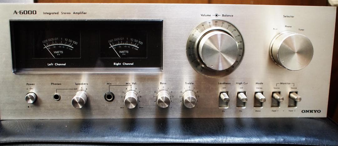 希少　ONKYO A-6000 インテグレーテッド ステレオアンプ　動作品