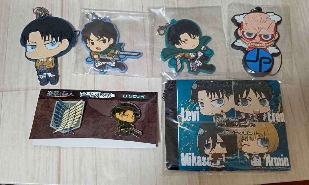 進撃の巨人 グッズ リヴァイ多め まとめ売り