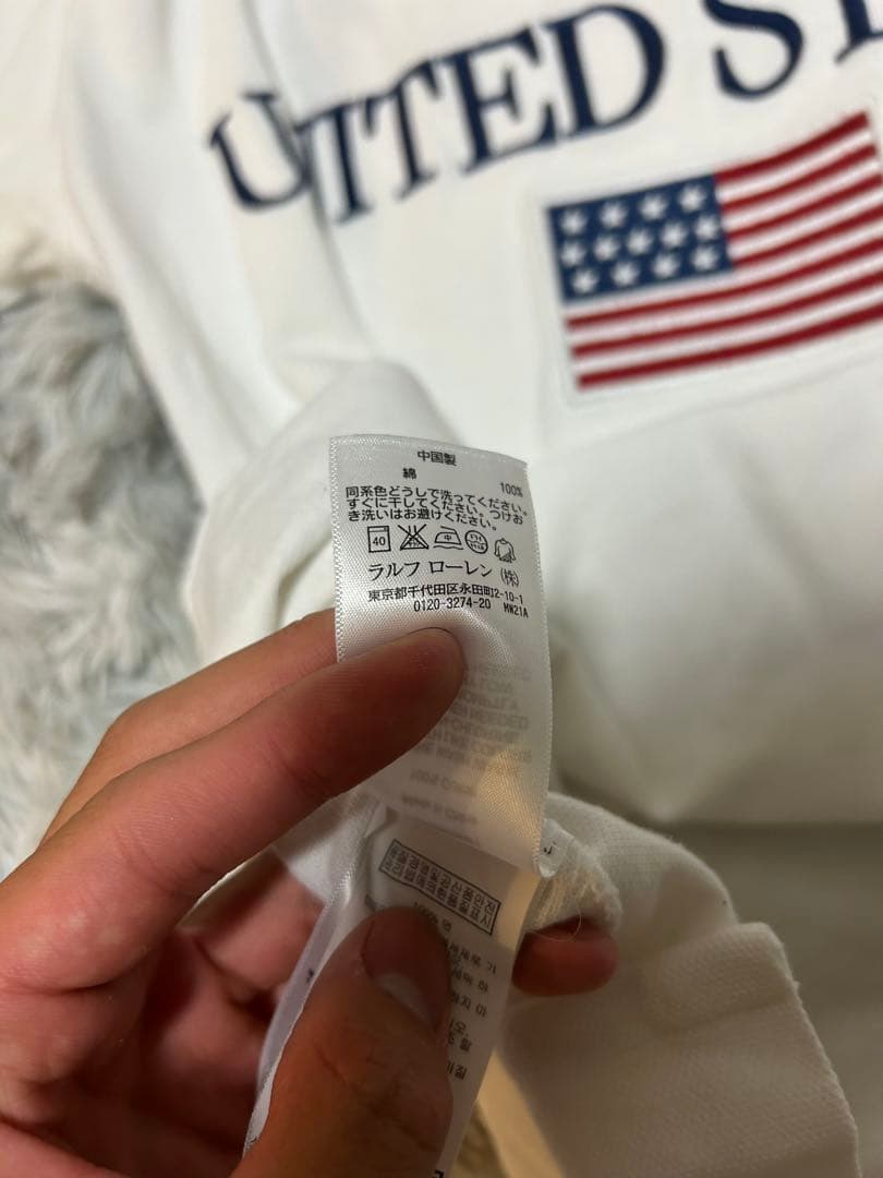 Polo Ralph Lauren ホワイト ポロシャツ M