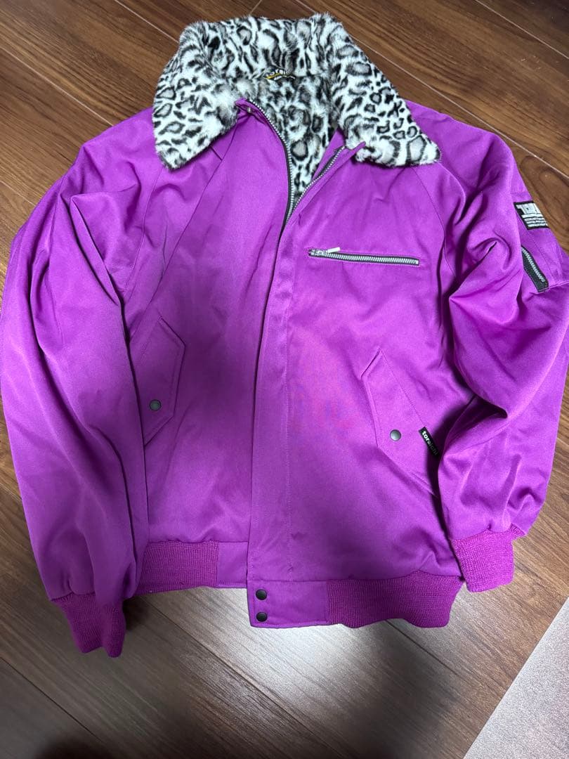 寅壱　ドカジャン　ヒョウ柄　3L