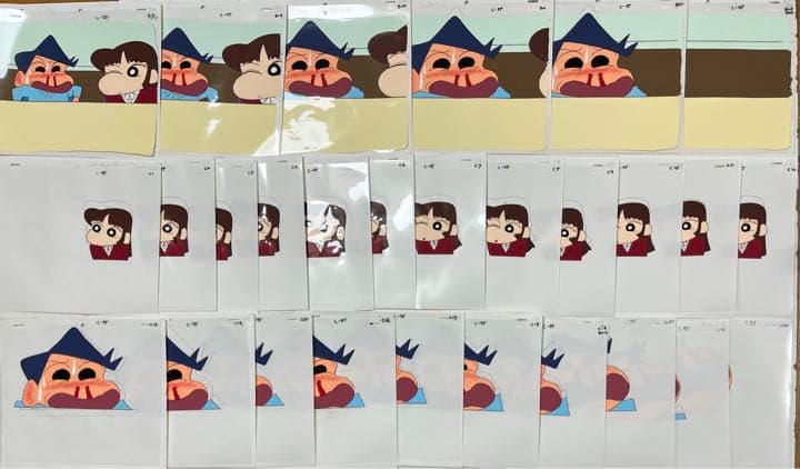 クレヨンしんちゃん　風間トオル＆酢乙女あい　セル画28枚セット　C-75