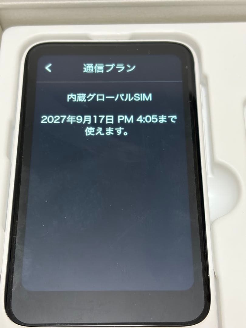 極美品★ポケトークS2 Plus（SIM内蔵モデル2027年9月まで ）