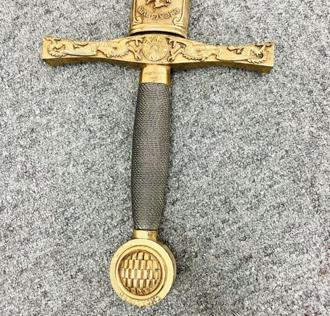 【値下げ】金属製 模造刀 西洋剣 デニックス エクスカリバー ②