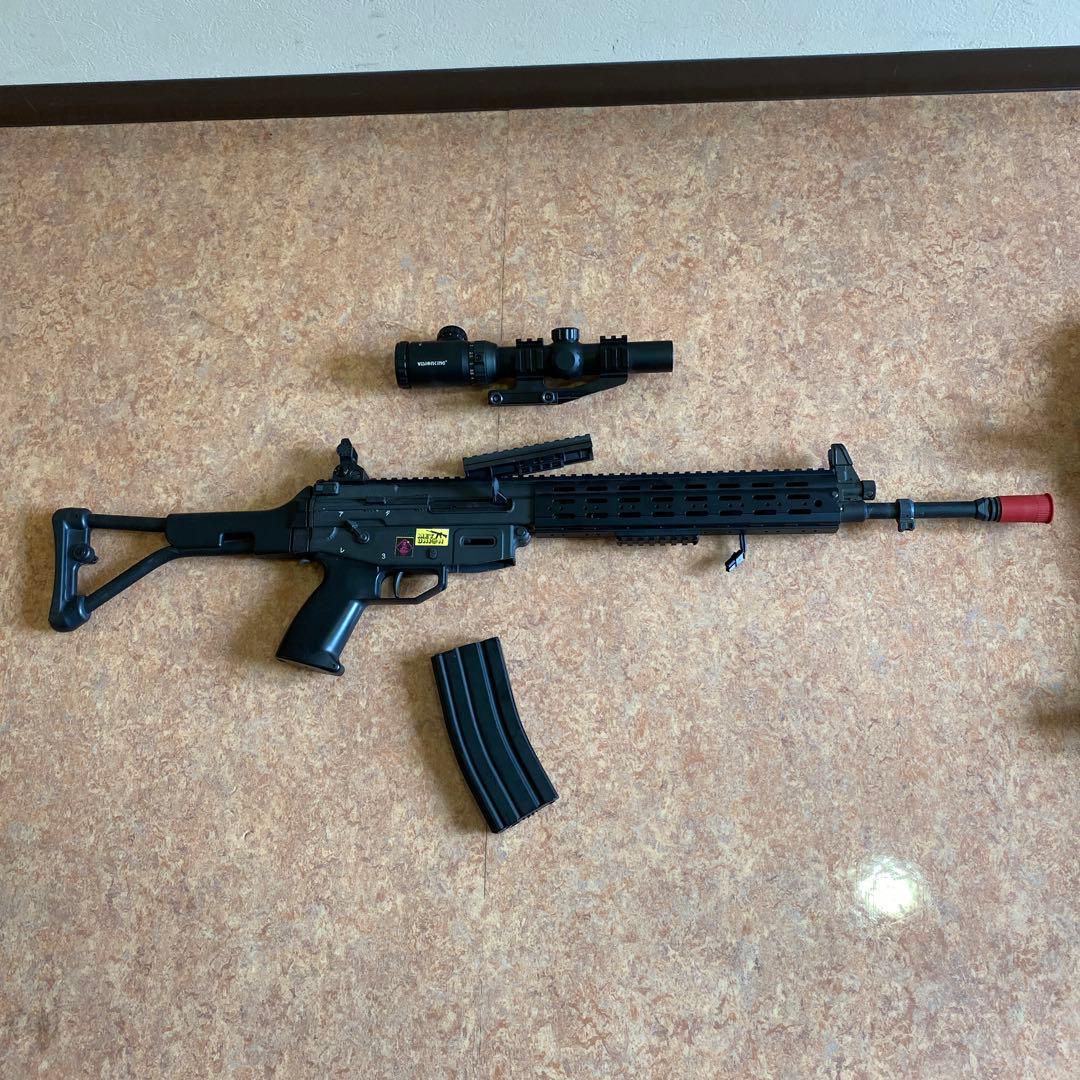 マルイエアガン　89式小銃リポ仕様フルセット　ケース付き