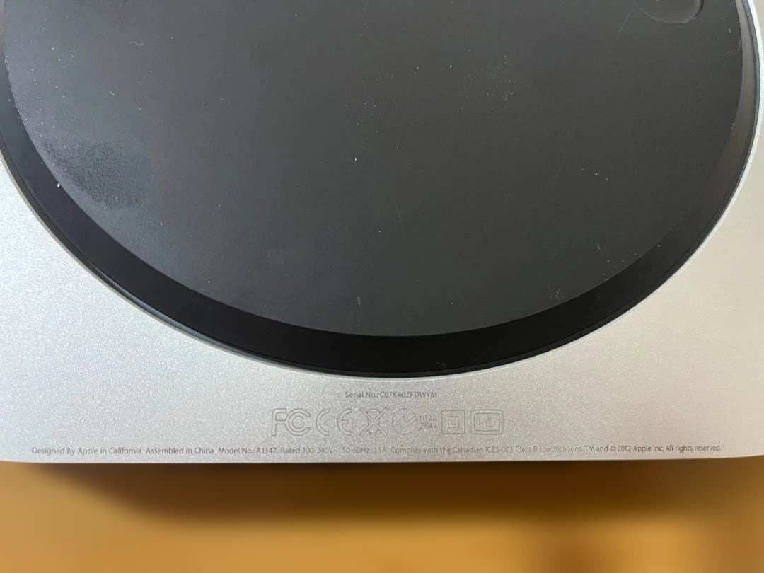 ミニPC APPLE Mac mini 2012 Core i7 2.3 16GB 1TB