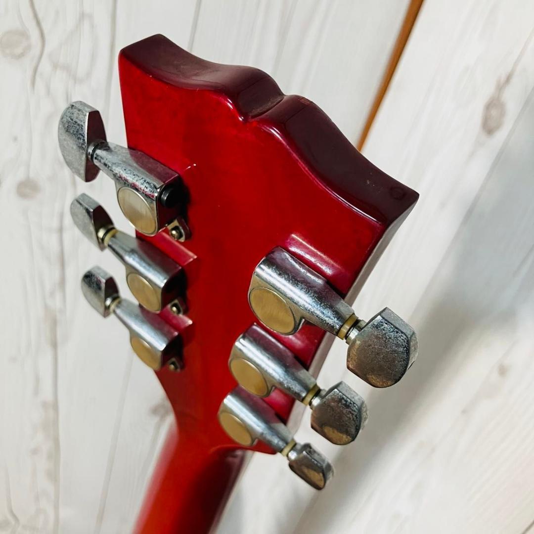 Tony Smith セミアコ ハードケース付き レッド ギター ES-335