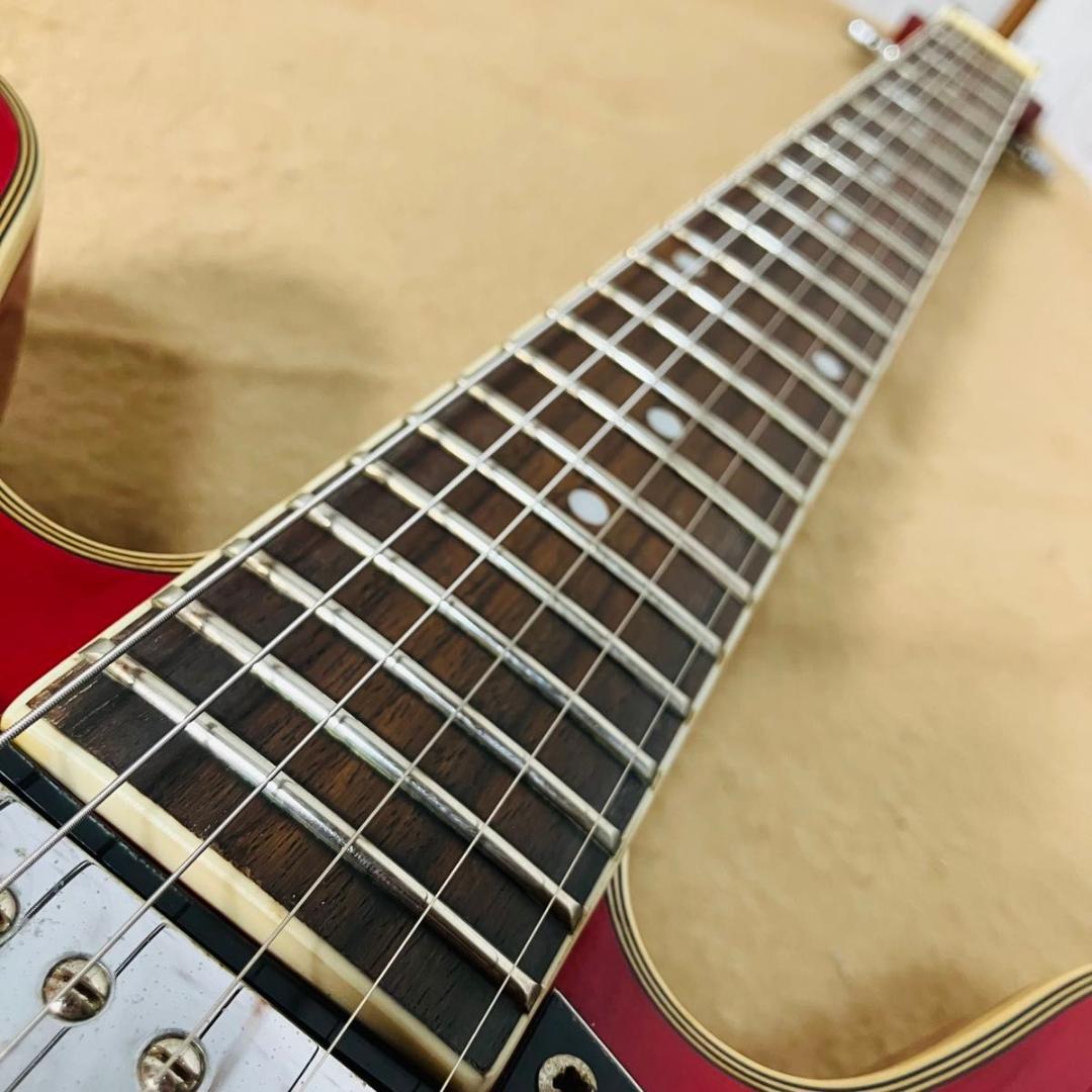 Tony Smith セミアコ ハードケース付き レッド ギター ES-335