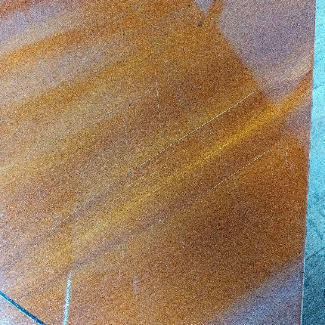 イギリス アンティーク 家具 コーナーサイドテーブル 猫脚 木製 6911d