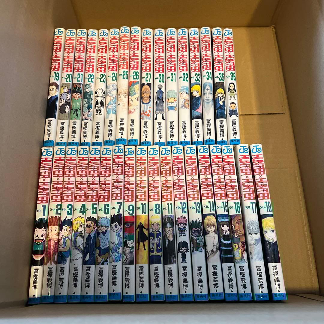 HUNTER×HUNTER 1〜36巻 セット ※28・29・37・38巻欠品