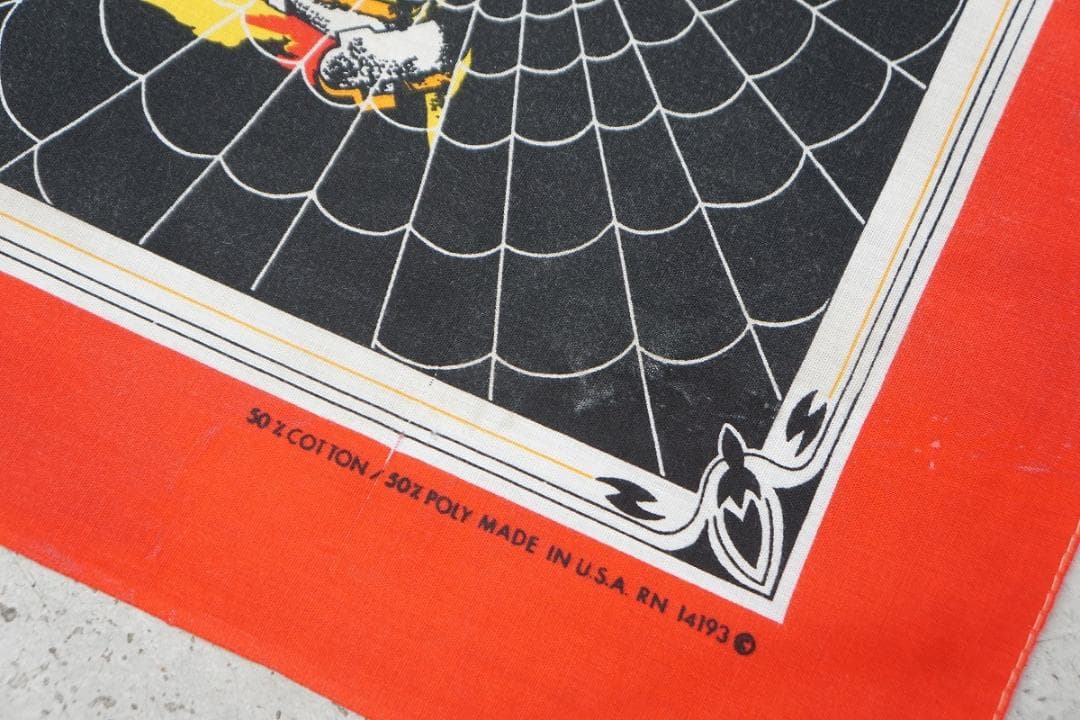 USA製 美品 80s ヴィンテージ バンダナ 幹田卓司 所有モデル 409P▲