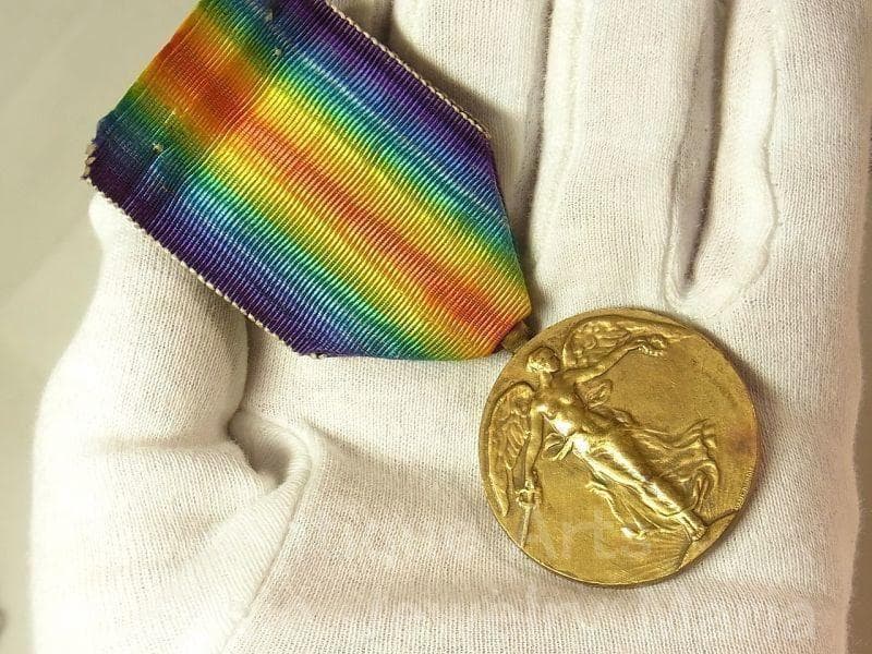 《m6464》ベルギー ヴィンテージ 勝利の女神 ブロンズメダル １９４０年代末