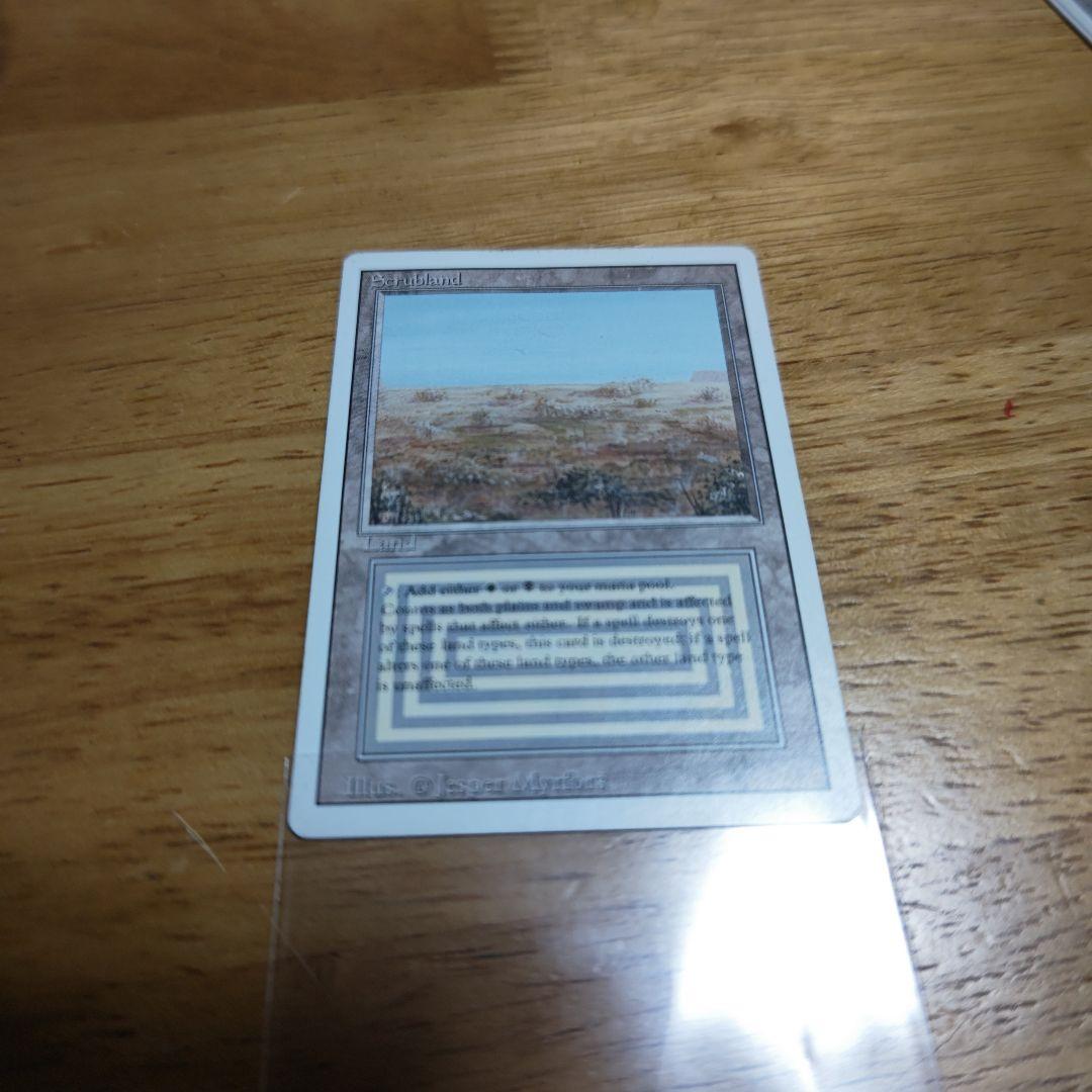 【断捨離】MTG 悲しみのscrubland【説明必読】