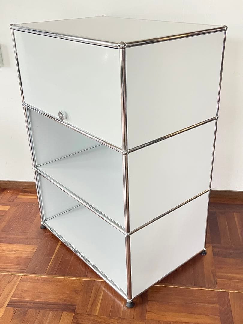 USM ハラー システム 1列 3段 フリップアップドア キャビネット