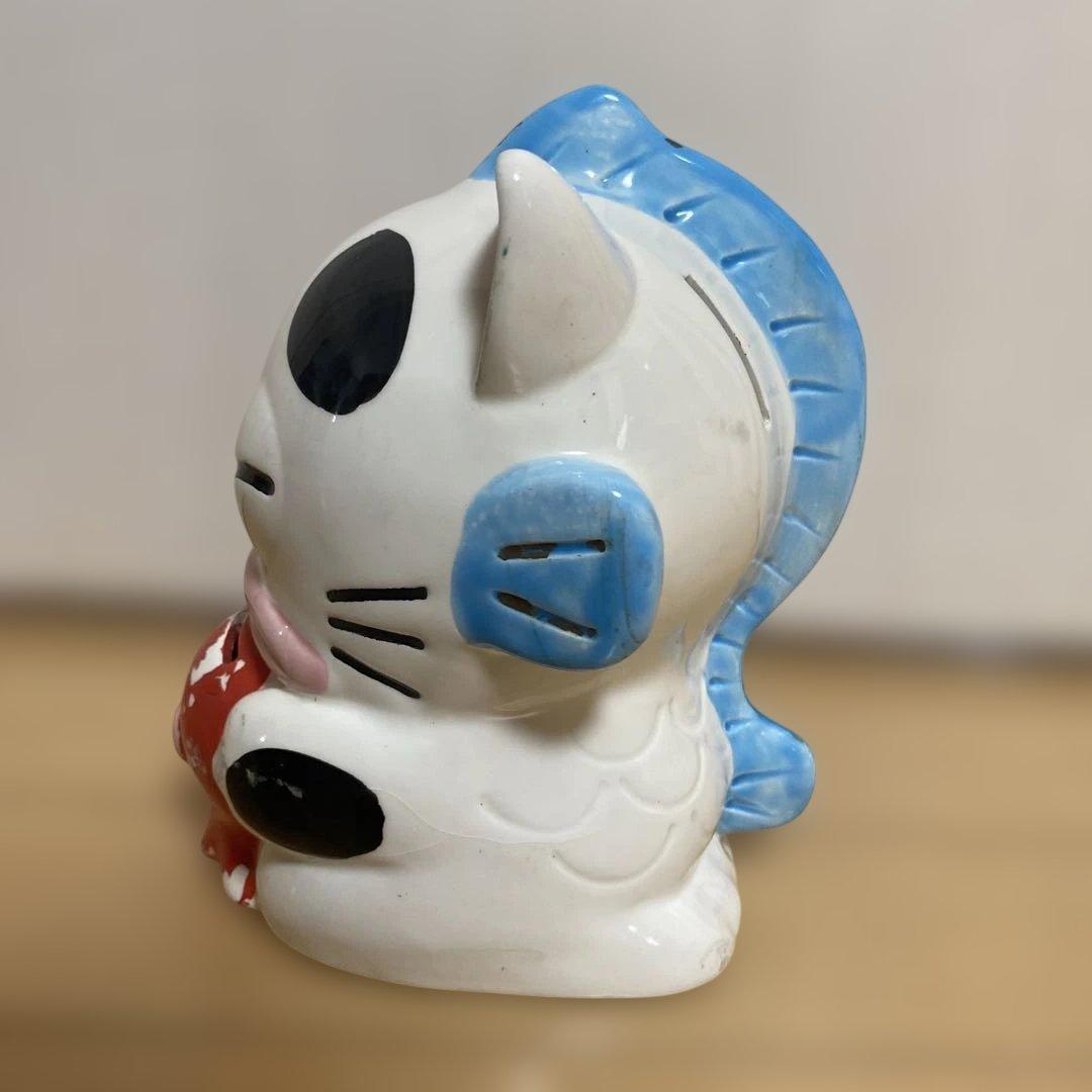 はんぎょどん 忍者もんじゃ貯金箱 招き猫 まねきバンク サンリオ昭和レトロ