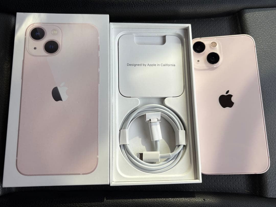 Apple iPhone 13 mini ピンク 本体 極美品