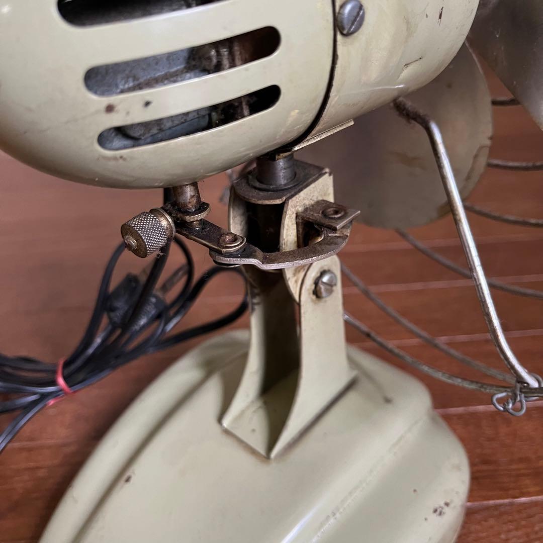 【アンティーク】昭和レトロ 扇風機 スチール ファン アイアン インダストリアル