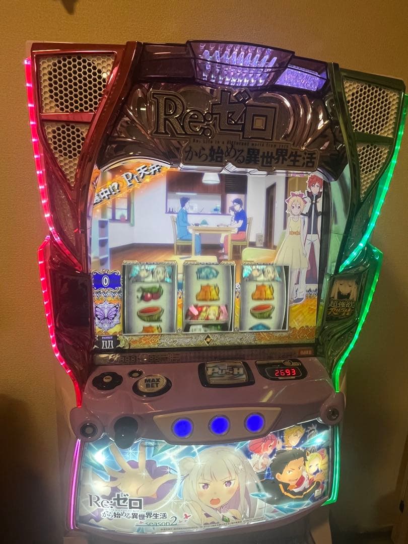 スマスロ　Re:ゼロから始める異世界生活 season2 実機(手渡し希望)