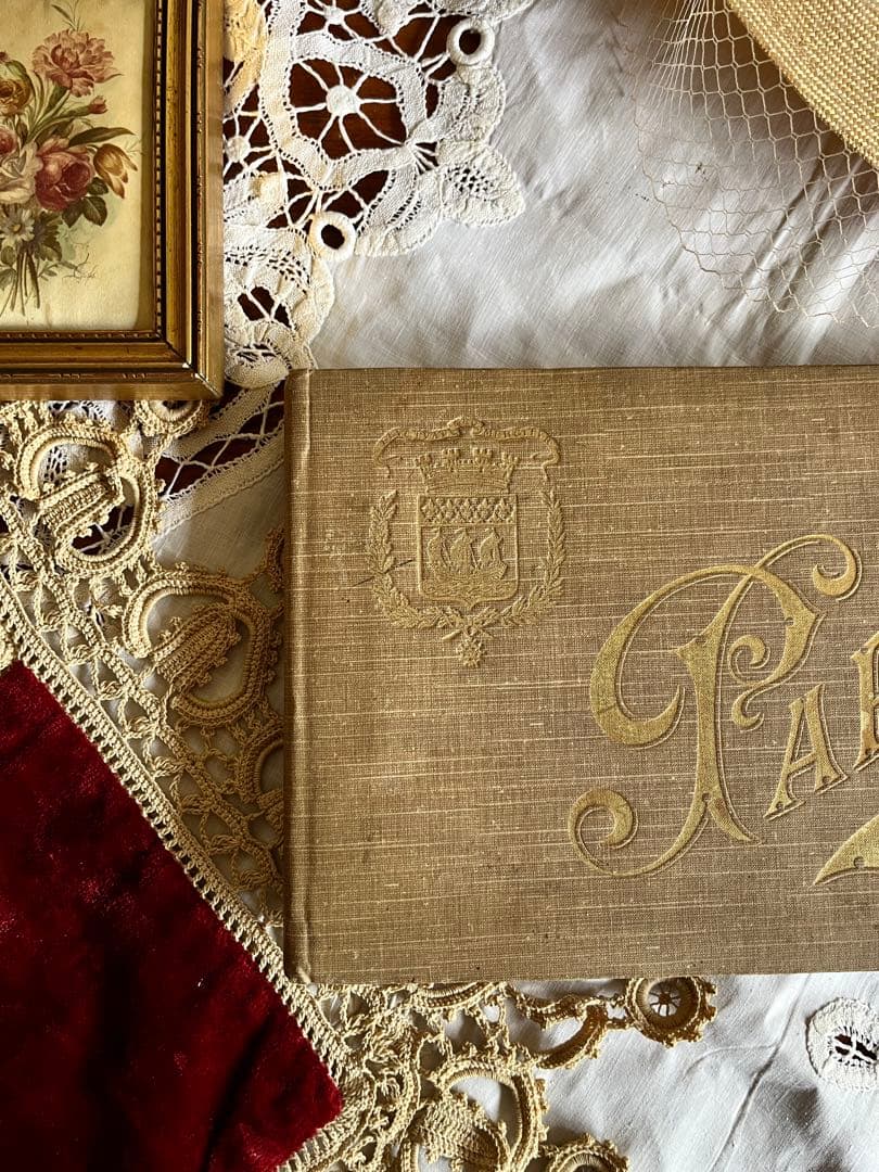 ◆フランスアンティーク｜希少パリ1900年代写真集フォトグラフ洋書白黒風景