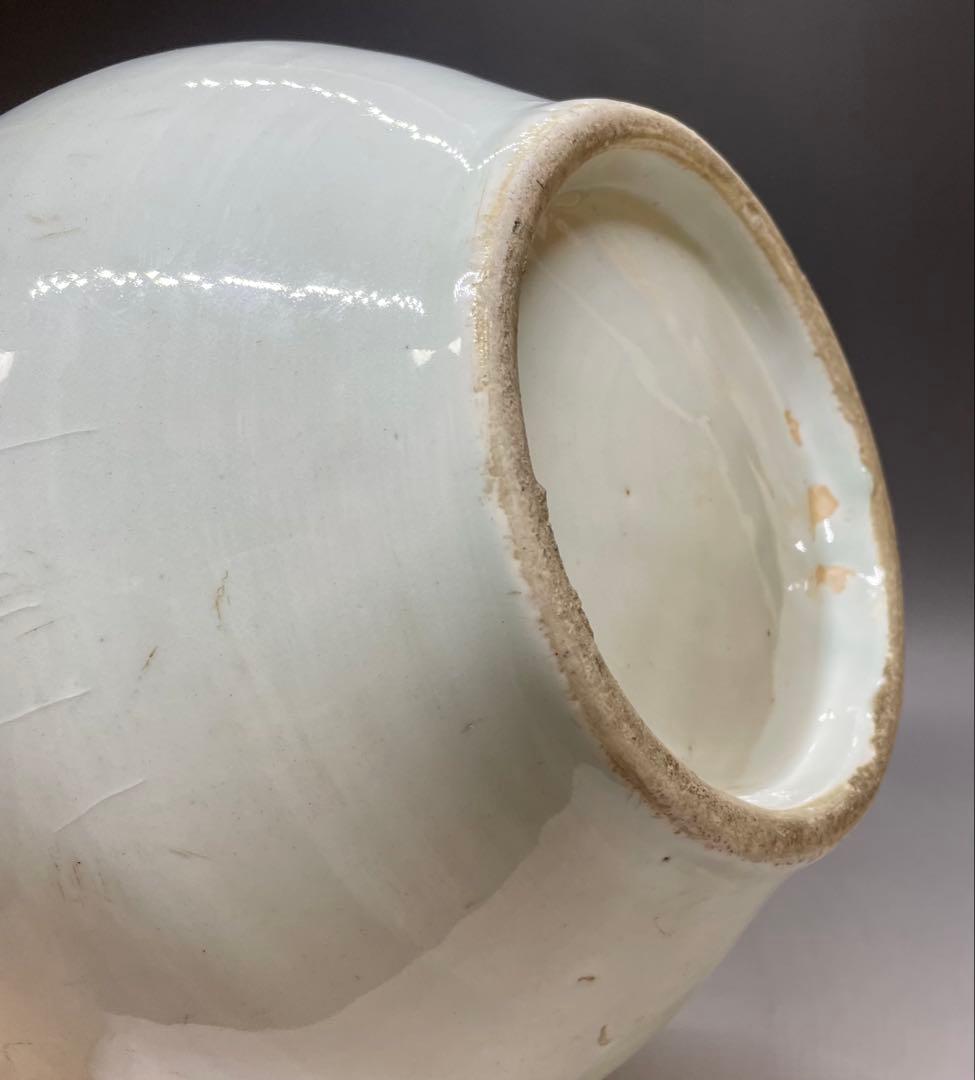 古伊万里　白磁　瓢箪　徳利　t.D831