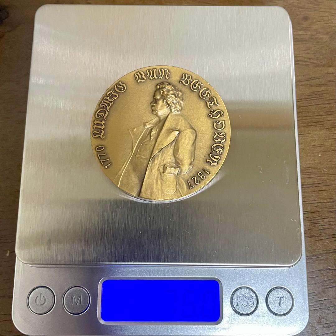 ベートーヴェン生誕200年記念メダル　2点セット