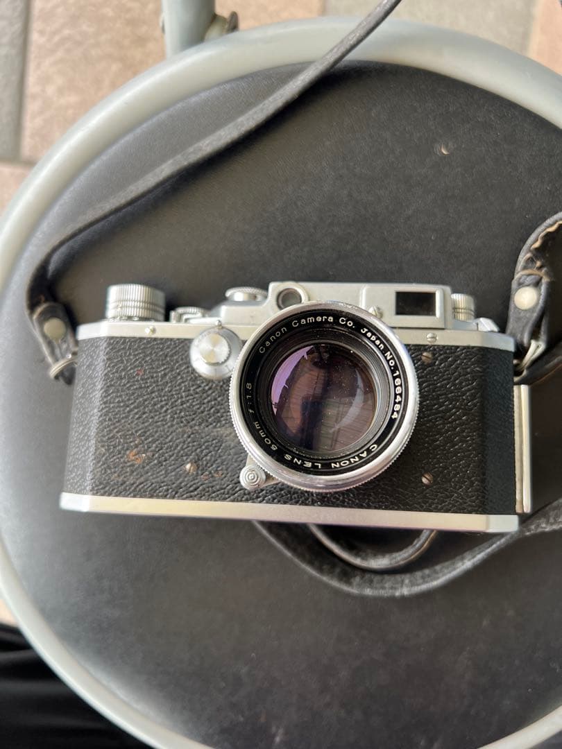 Canonレンジファインダーフィルムカメラ、レンズセット中古品