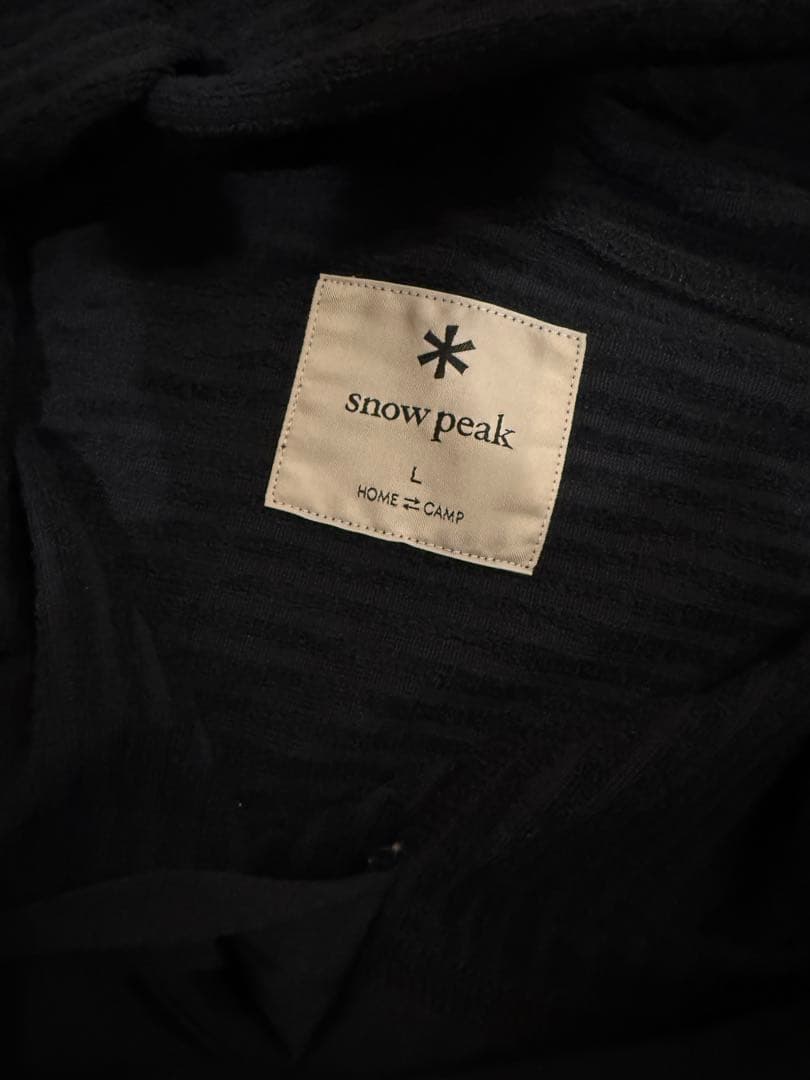 スノーピーク　フィールドスイートスパ限定　サウナポンチョ