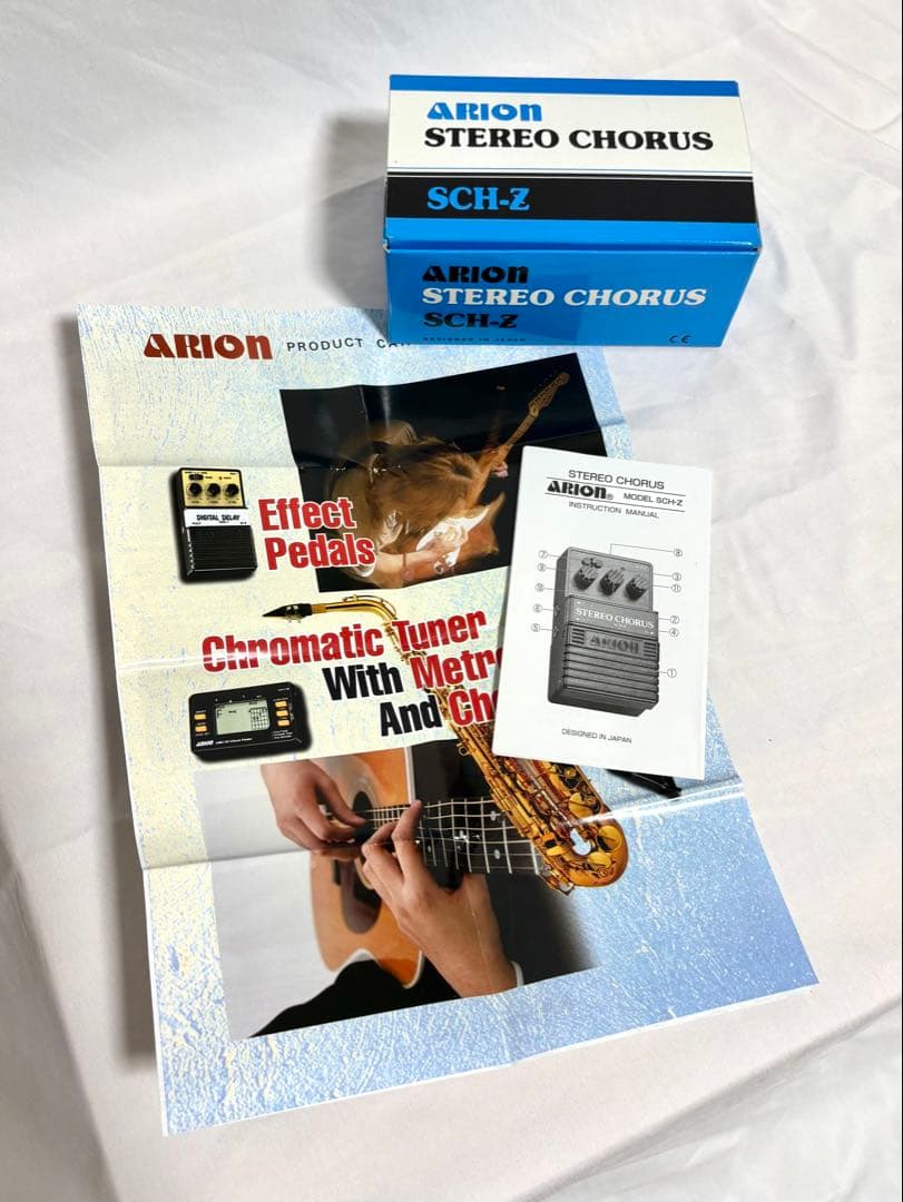 動作確認済】ARION エフェクター ステレオコーラス SCH-Z