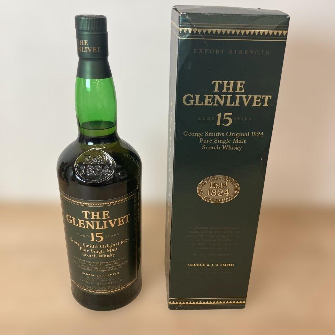 THE GLENLIVET 15 Year Old スコッチウイスキー1L