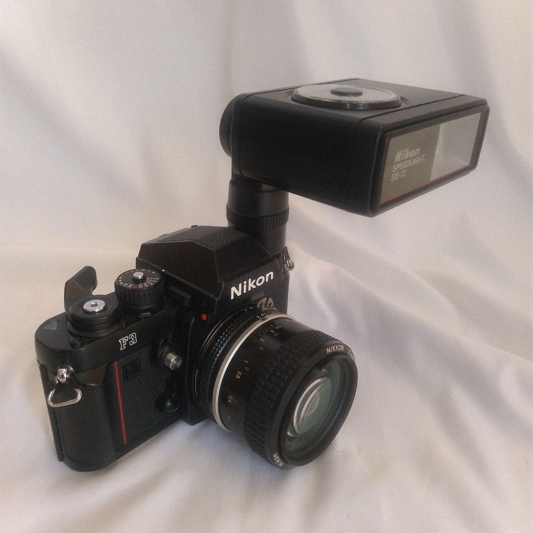 【ジャンク品】Nikon ニコン F3 フィルム一眼レフカメラ レンズセット