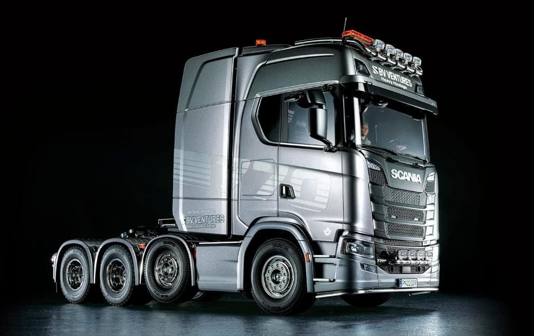 タミヤ電動RCビッグトラックシリーズ No.71スカニア 770 S 8x4/4
