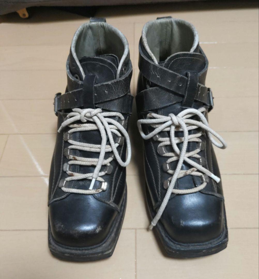 スキー靴　イタリア製　アンティーク　ヴィンテージ