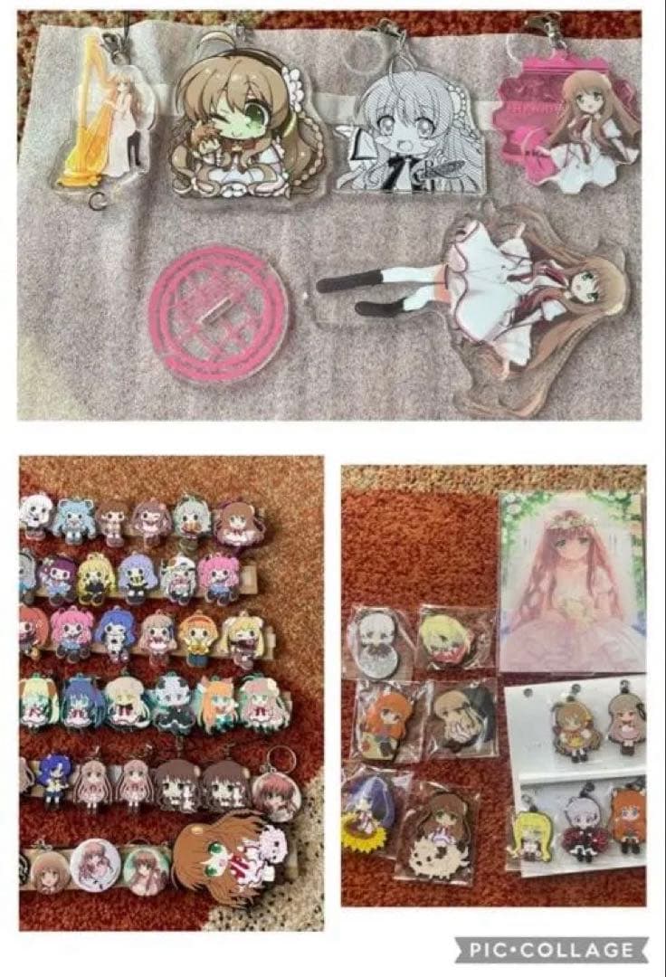 引退品 rewrite ラバーストラップ セット